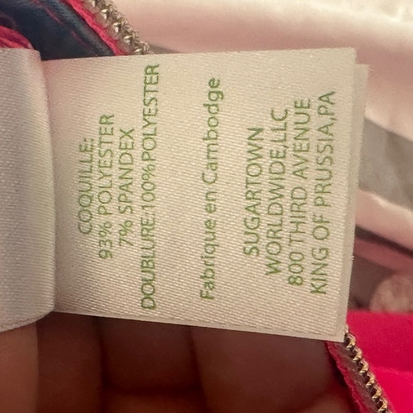 Lilly Pulitzer Giavanna Neoprene Crossbody Bag New Without Tags Pink - Picture 11 of 11